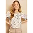 LOFTY MANNER TOP JESSEY GOUD BLAUW