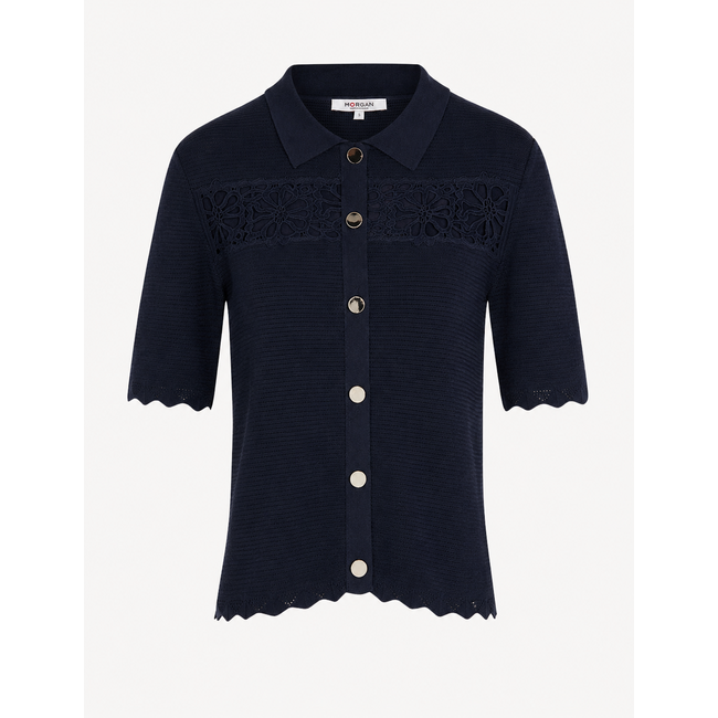 TOP/ VEST MILINI MARINE BLAUW