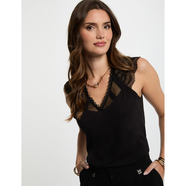TOP DEMYL MARINE LACE