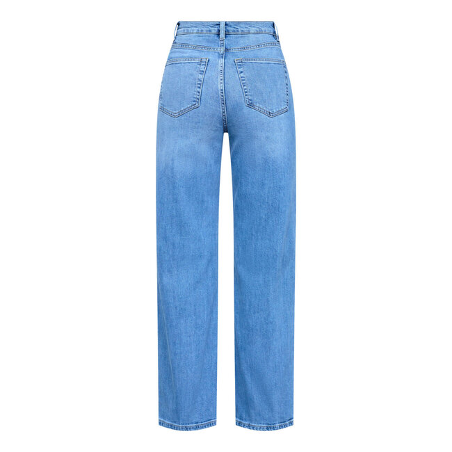 JEANS OWI-W.JE17  MID  BLUE WASH