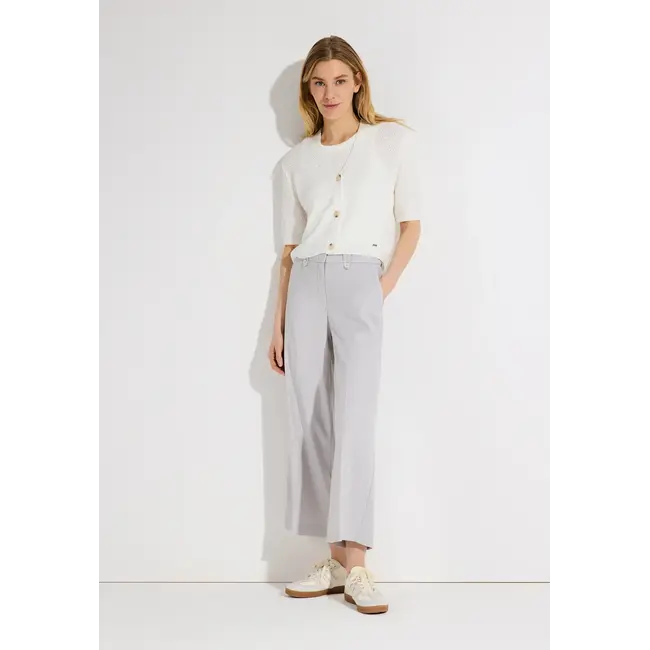 VESTJE  AJOUR 61821474 OFFWHITE