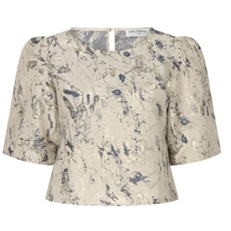 LOFTY MANNER TOP JESSEY GOUD BLAUW