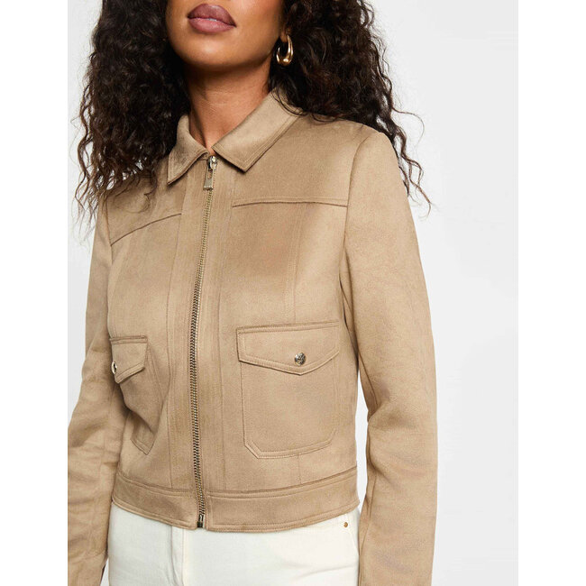 JACK GLIVA SUEDINE SAND/TAUPE