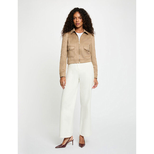 JACK GLIVA SUEDINE SAND/TAUPE