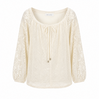 BLOUSE BALTIMORE KANT OFFWHITE