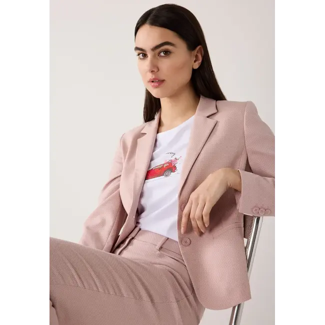 BLAZER SORBET STRUCTURED ROSE  61816593