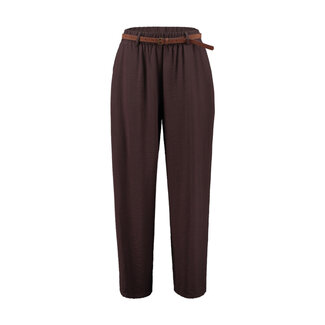 BROEK HOLLY BROWN & BELT