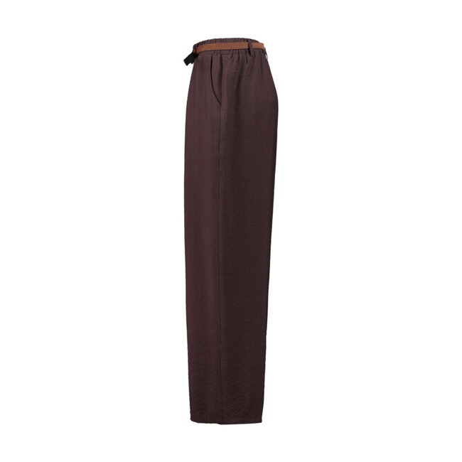 BROEK HOLLY BROWN & BELT