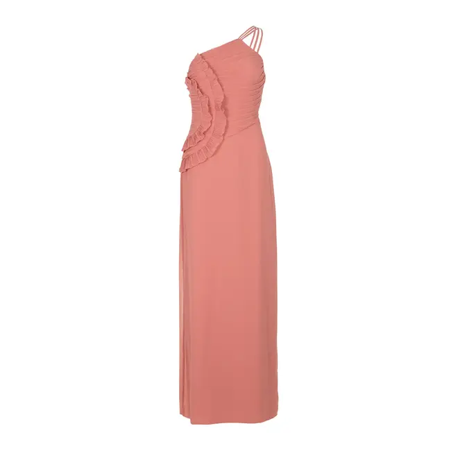 FREEBIRD JURK MAXI FESTIVE DEMNA  DUSTY ROSE