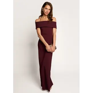 FREEBIRD JURK MAXI BURGUNDY DASHA