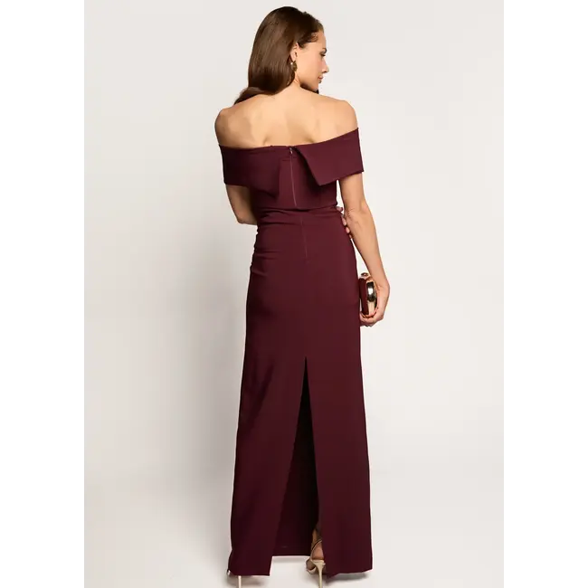 FREEBIRD JURK MAXI BURGUNDY DASHA