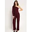 FREEBIRD JUMPSUIT JOSSY BURGUNDY