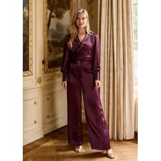 FREEBIRD PANTALON PANTHEA BURGUNDY