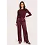 FREEBIRD PANTALON PANTHEA BURGUNDY