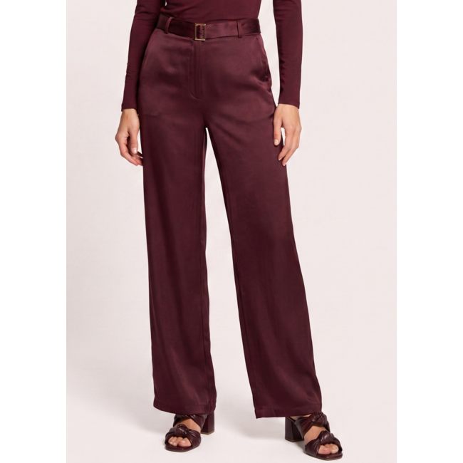 FREEBIRD PANTALON PANTHEA BURGUNDY