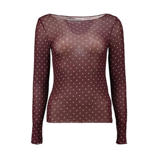 TOP DORI CHERRY DOTS