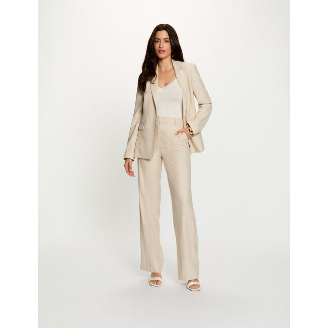 BLAZER VDRIM BEIGE CHECKED