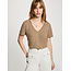 SHIRT DAMA SAND/TAUPE