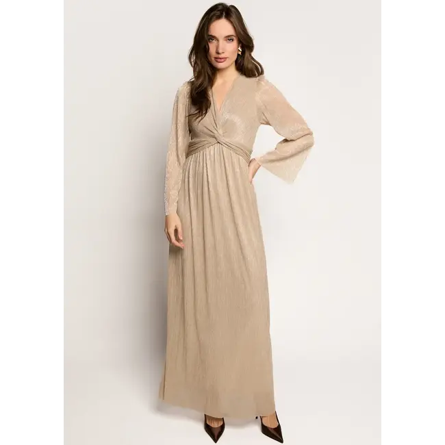 FREEBIRD JURK MAXI  DREENA SOPHISTICATED GOLD