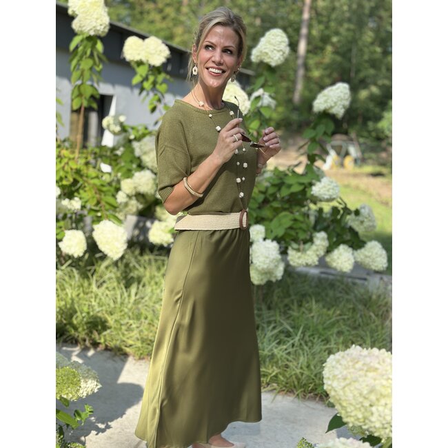 ROK SATIN VERONA AVOCADO