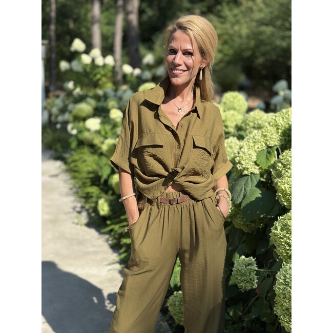 TOP/BLOUSE HOLLY AVOCADO