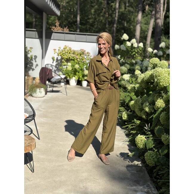 TOP/BLOUSE HOLLY AVOCADO