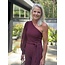 FREEBIRD JUMPSUIT JOSSY BURGUNDY