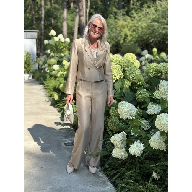FREEBIRD PANTALON LOLANI WIDE BRILLIANT GOLD