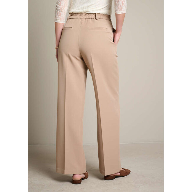 BROEK TWILLWID TAUPE