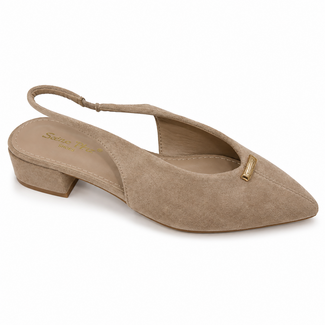 SCHOEN  SLINGBACK PLAT YK-06 TAUPE