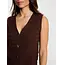 TOP/GEBREID GILET MJILO CACAO