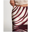 ROK JOMEL SATIN  PRINT BORDEAUX