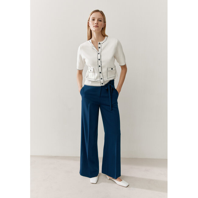 VESTJE  STITCH 61021253 OFFWHITE