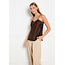 TOP CLEMENCE CHOCO LACE