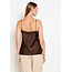 TOP CLEMENCE CHOCO LACE