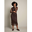 JURK MESHLACE STRETCH CHOCO
