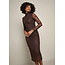 JURK MESHLACE STRETCH CHOCO