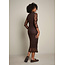 JURK MESHLACE STRETCH CHOCO