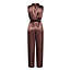 JUMPSUIT SATIN GUTO-JU5 BROWN