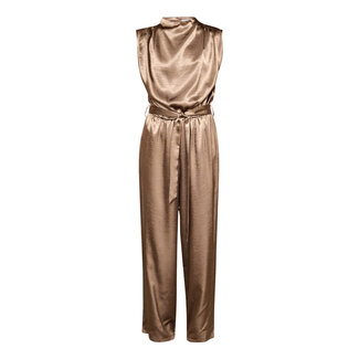JUMPSUIT SATIN GUTO-JU5 EARTH