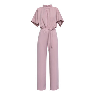 JUMPSUIT GIRL-JU  COLLAR MAUVE