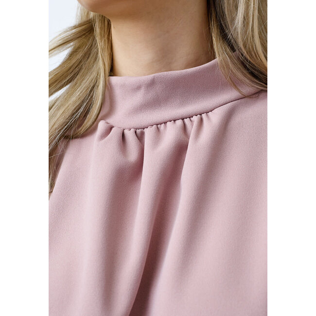 JUMPSUIT GIRL-JU  COLLAR MAUVE