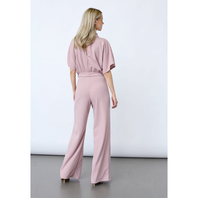 JUMPSUIT GIRL-JU  COLLAR MAUVE