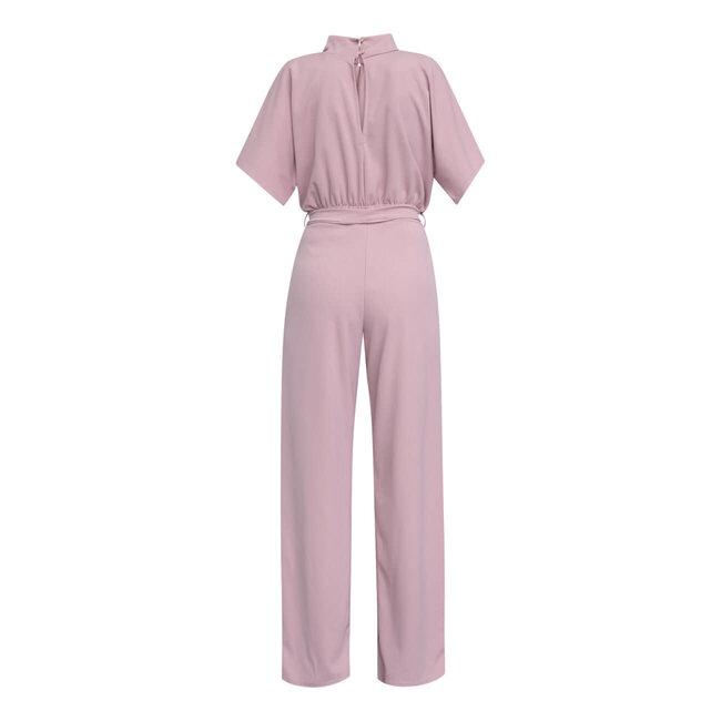 JUMPSUIT GIRL-JU  COLLAR MAUVE