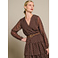 JURK CHIFFON YANIDOT CHOCO
