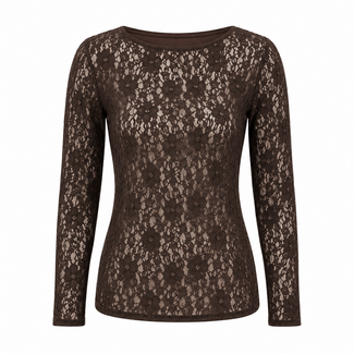 TOP LACE GISELLE CHOCO  26