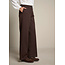 BROEK TWILLWID DARK BROWN