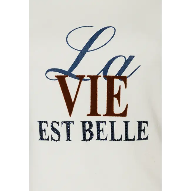 SHIRT LA VIE BELLE 61080051 OFF WHITE