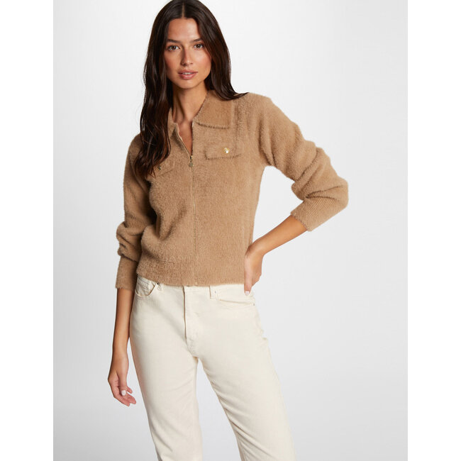 VEST 2FLUFFY MDOMI CAMEL