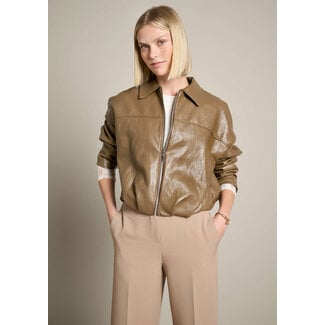 LEERLOOK JACK BOMBU TAUPE